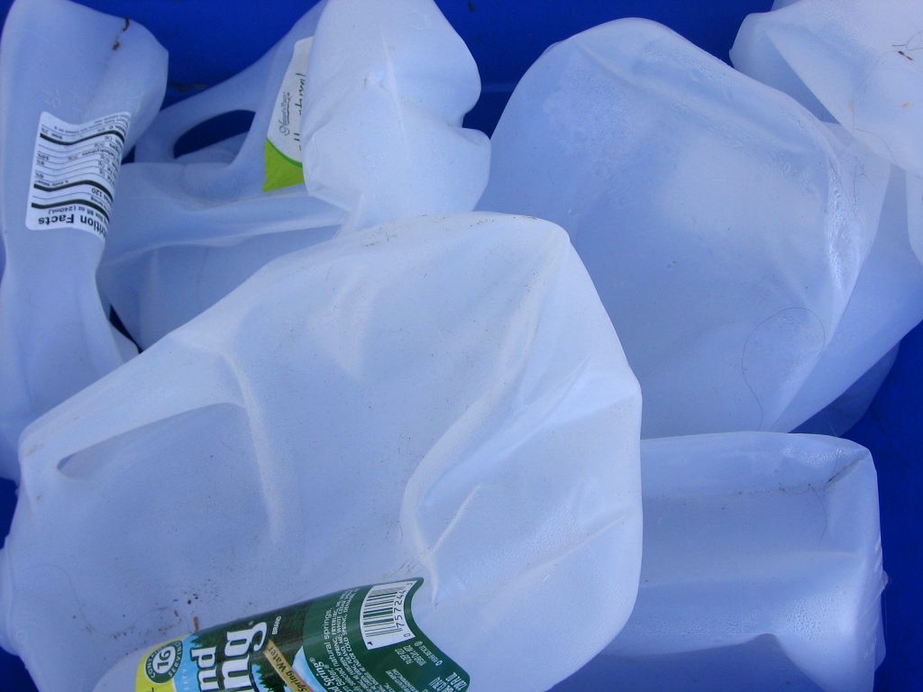 image of plastic bottles